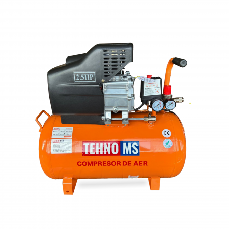 Електрически компресор модел DM2024 8 Bar, 1.5kW-24L Tehno-ms