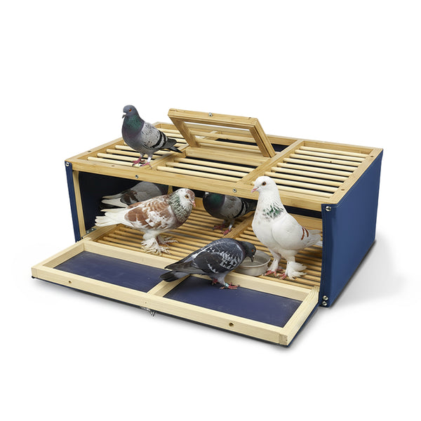 Дървена транспортна кутия за гълъби 50*32*23см 