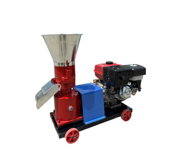 Гранулатор за фураж KL-140S с 1 матрица, 12HP двигател