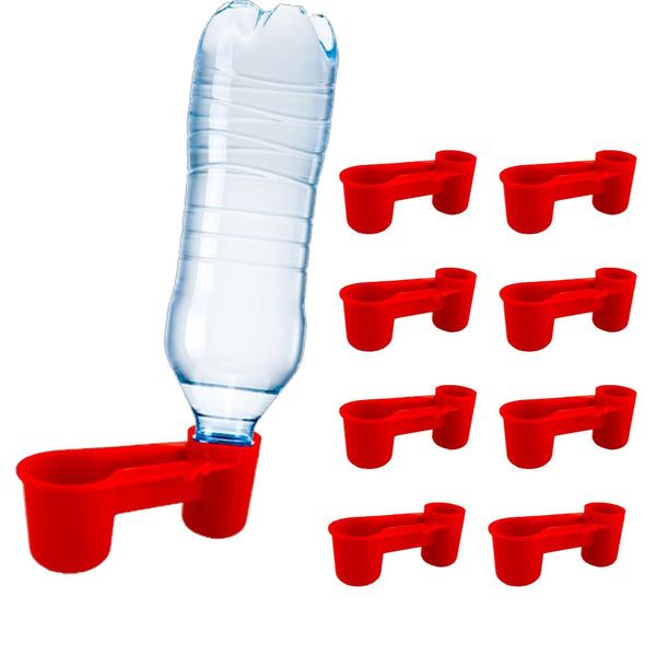 Поилка за пилета с капак за бутилка Комплект 10 броя