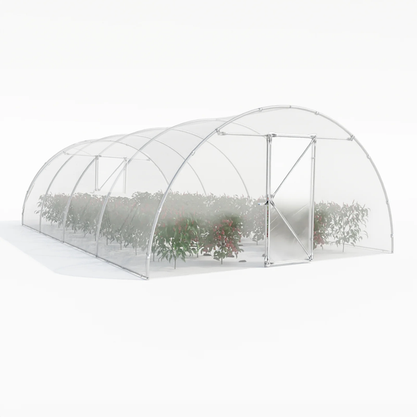 Оранжерия 4,5 x 8 с 2 врати